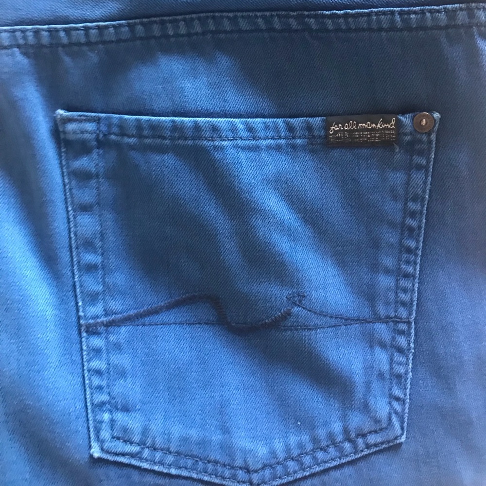 7 for all man kind men’s blue jeans